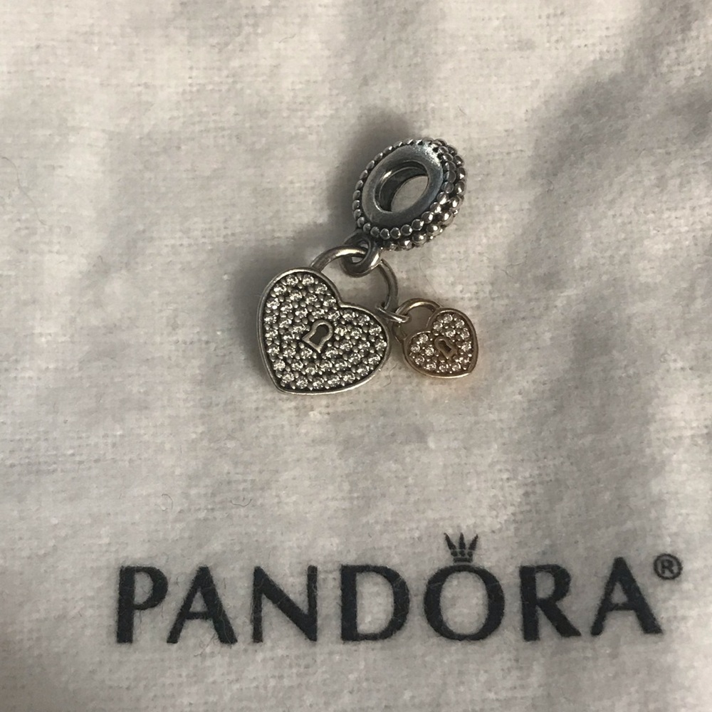 Pandora Heart Lock charm